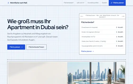 Startseite von apartmentskaufendubai.de