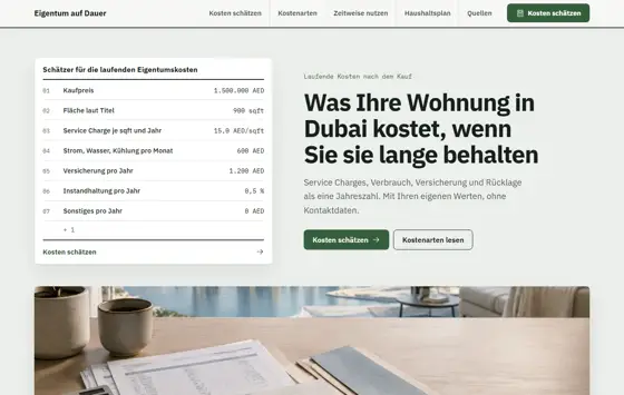 Startseite von dubaiapartmentskaufen.de