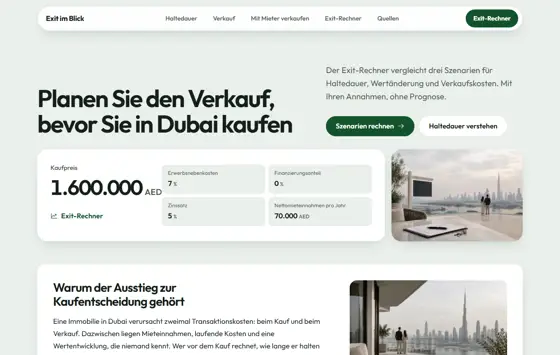 Startseite von dubaiimmobilieninvestition.de