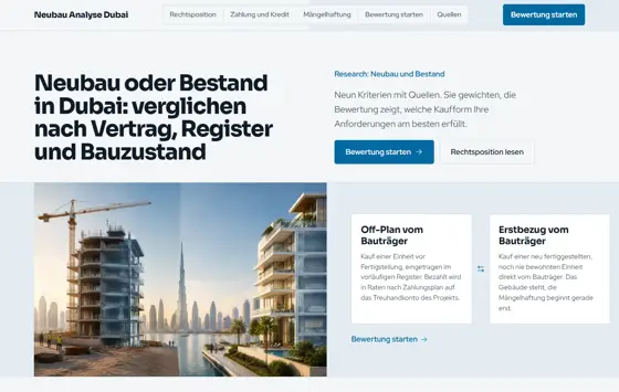 Startseite von dubaineubauimmobilien.de