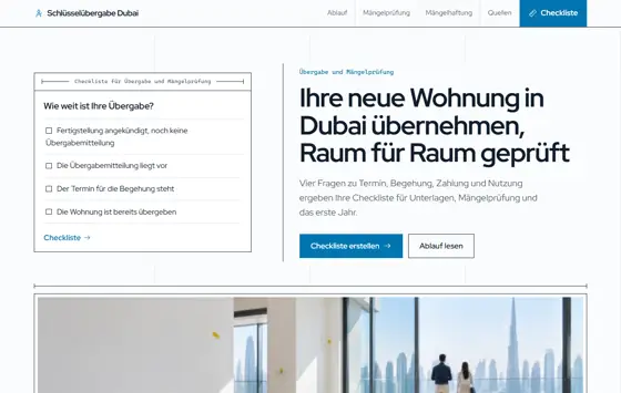 Startseite von dubaineubauwohnungen.de