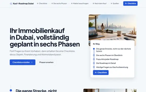 Startseite von immobilienkaufendubai.de