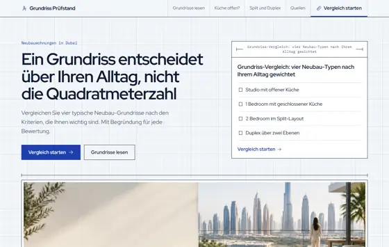 Startseite von neubauwohnungendubai.de