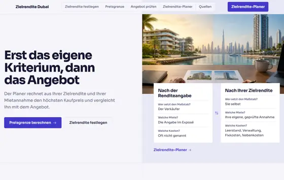 Startseite von renditeimmobiliendubai.de