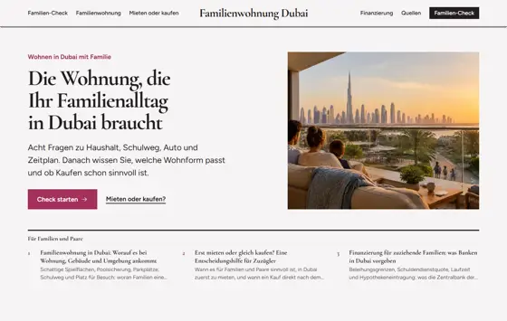Startseite von wohnungenkaufendubai.de
