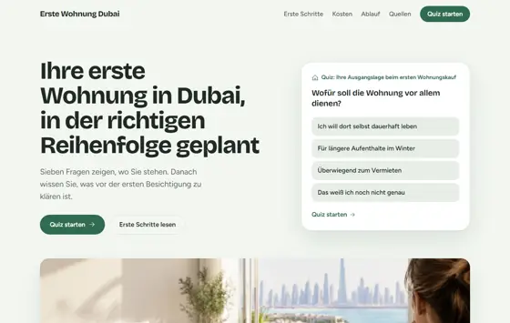 Startseite von wohnungkaufendubai.de